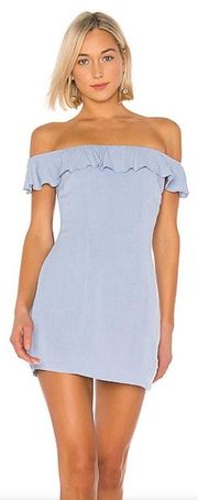 Baby Blue Mini Dress