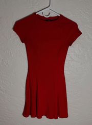 Urban Outfitters Ribbed Skater Dress