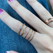 Altar'd State NWOT altar d’state set of five dainty gold rings