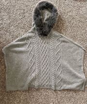 sweater poncho