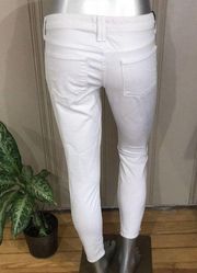 Vince Dylan Ankle Skinny White Jeans Women's Size 28