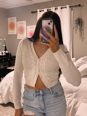 Cropped Cardigan