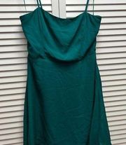 Socialite Emerald Green Mini Dress size Medium