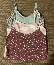 American Eagle Accepting offers!! Tank Top Trio! Size S & M. View below for details.