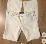 VINTAGE White Low Waisted Flare Juicy Jeans Juicy Couture