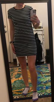 Striped Skater Dress