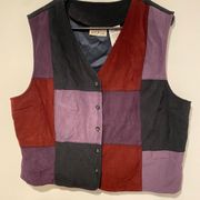 Multicolor Stretch Vest Size XL