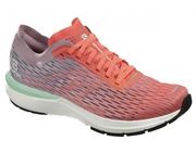 Salomon Sonic 3 Accelerate Road Running Shoes Lightweight Gray Orange 7