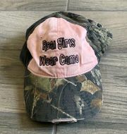 Real girls wear camo baseball hat