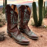 Lucchese 1883 Western Buccaneer Boots