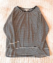 Striped Long Sleeve Top Size Medium 10/12