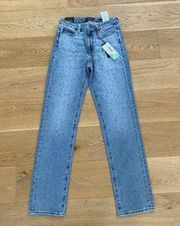 Guess 1981 High Waist Straight Leg Jeans