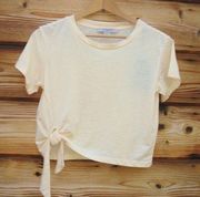 NWT All Saints Tujen Cropped T Shirt Top