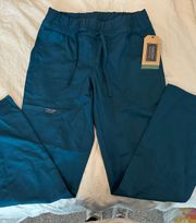 Caribbean Blue Scrub Pants