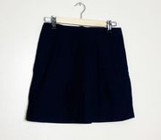 SALE! Navy J. Crew Pleated Mini Skirt Size 2 NWOT