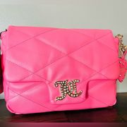 NWT JUICY COUTURE BRIGHTER THAN DIAMOND Shoulder BAG PINK LEMONADE​​