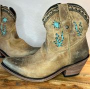 Liberty Black Cactus Booties