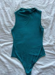 Blue Halterneck Bodysuit