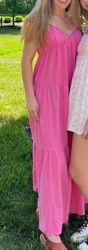 Maxi Pink Dress