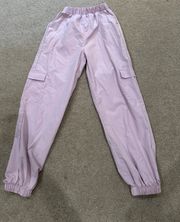 Light Pink Parachute Pants