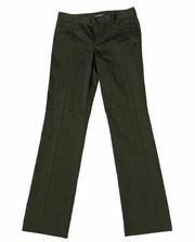NEW Caslon Olive Green Twill Pant Womens 0
