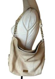 Brahmin Sonoma Hailey Panna Pebbled Leather Hobo Bag