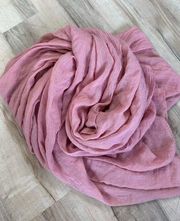 Anthropologie Remi & Reid pink scarf