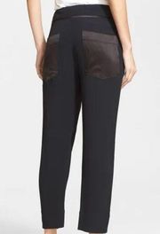 Helmut Lang Slouchy Blaze Trouser Black Pleated Size 6