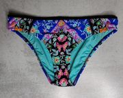 Nanette Lepore Floral Bikini Bottom - Size M - NWT