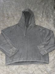 Ribbed Boutique Hoodie