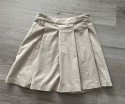 Suede Skirt 