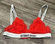 Victorias Secret Red Bralette Size XS