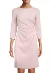 Ruched Side Sheath Dress