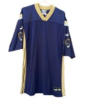 Vintage 90s  St. Louis Rams Blue Blank Jersey