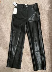 Wilfred Melina Cropped Leather Pants