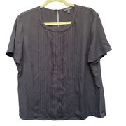 BROOKS BROTHERS WOMENS EYELET BLOUSE