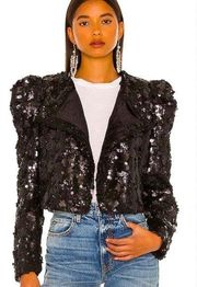 NWT-  HOT TOPIC SEQUIN BLAZER SMALL