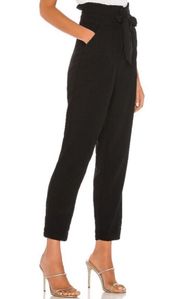 Cupcakes and Cashmere Black Crepe High Waist Pants