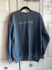 Seaside Blue Crew Neck