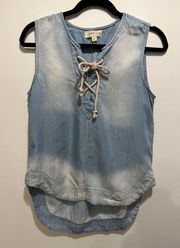 Chambray Ombré Tank