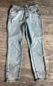 Judy Blue Los Angeles Denim Jeans Slim Fit size 7 / 28 Jean JB88241 High Waist