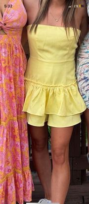 Yellow Romper 