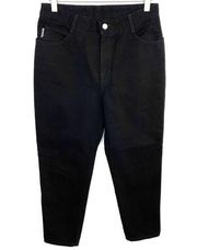 Bongo Black Original Slim High Rise Mom Jeans 9