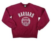 Ivysport Harvard Logo Sweatshirt Collegiate Graphic University Sz S