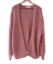 Women’s Odd Molly pink mohair blend cardigan sweater