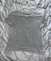 Plain Gray Short Sleeve