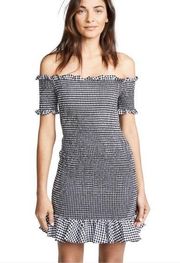 Scafati Smocked Mini Dress Women's Size XS