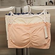 💕LAURA ASHLEY💕 Padded Bandeau Bras (3 Pack) Pink White Navy Blue Large L NWT