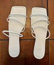 White Sandals