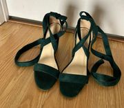 Forest Green Heels